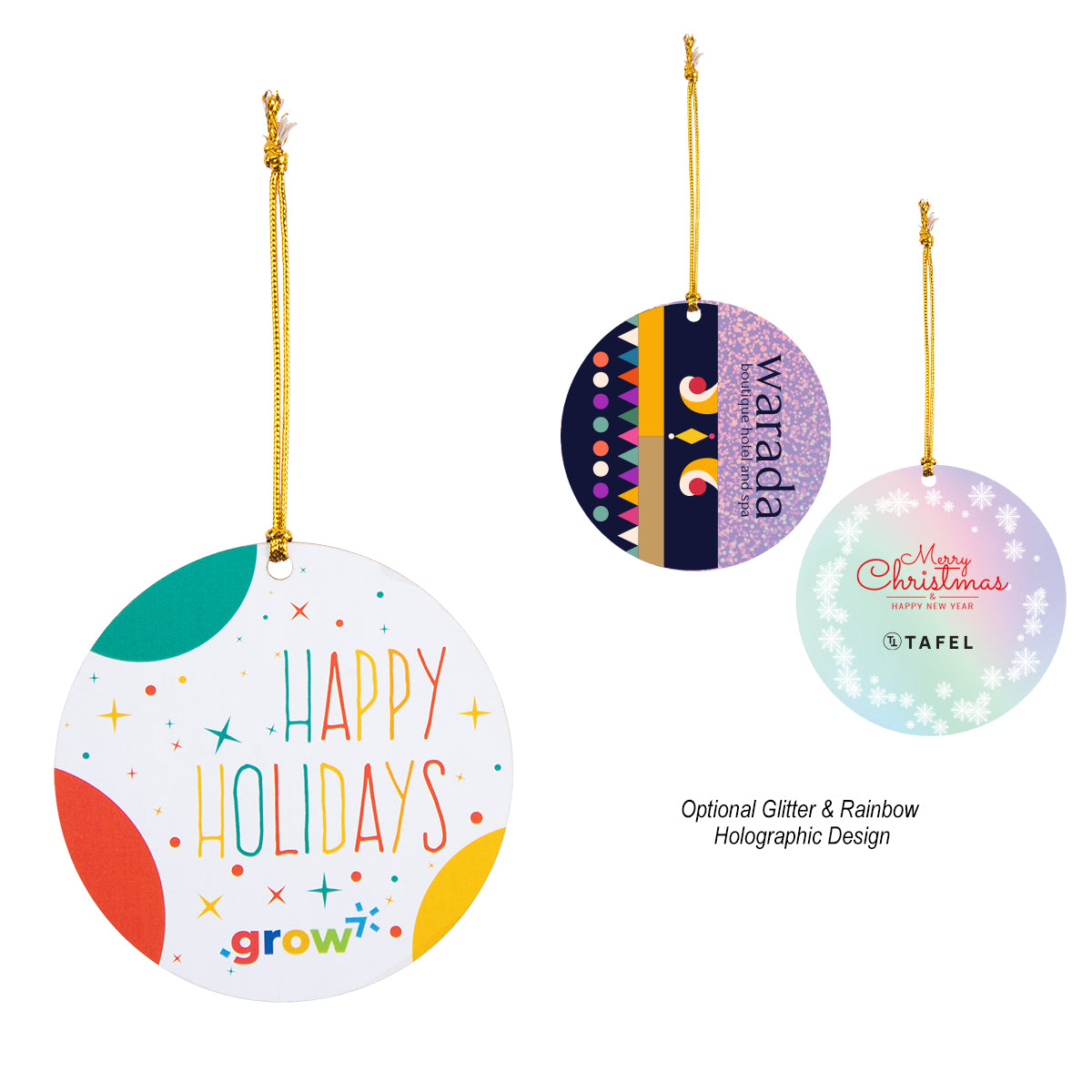 WOOD COLOR Wood Ornament - Circle