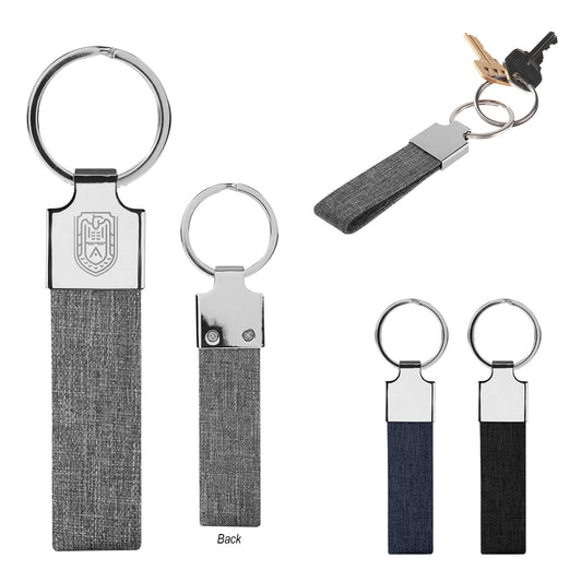 HEATHER BLACK Smith rPET Key Tag