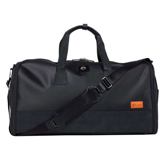 Front View of Black Stitch Ultimate Garment Bag