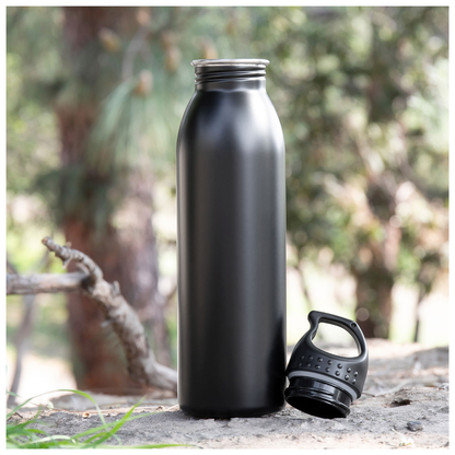 matte black 24 oz h2go solus