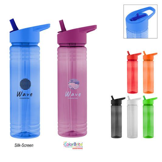 24 Oz. Ricky rPET Bottle plain grouped