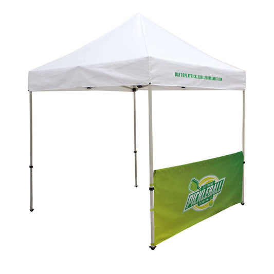 8' Tent Half Wall (Dye Sublimated, Single-Sided)