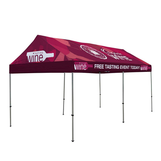 10' x 20'  Premium Gable Tent Kit (Dye Sub Full-Color Full-Bleed)