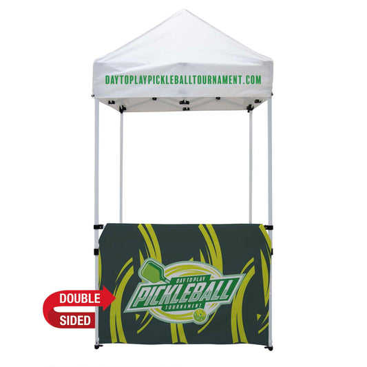 5' Economy Tent Half Wall Kit (Dye Sublimated, Double-Sided)