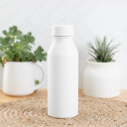 matte white 25 oz h2go slant