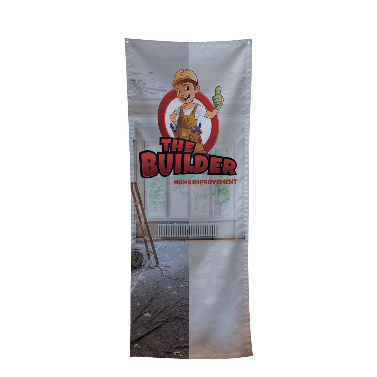 24"W x 60"H Pipe and Drape Banner Kit
