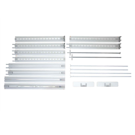 8' x 8' Premier SEG Glo Hardware