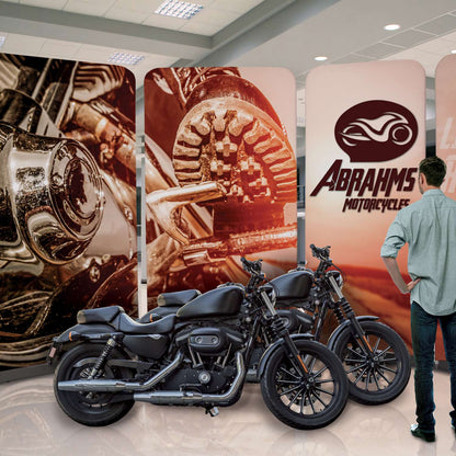 5' EuroFit Banner Display Kit (Recycled Polyester Knit)