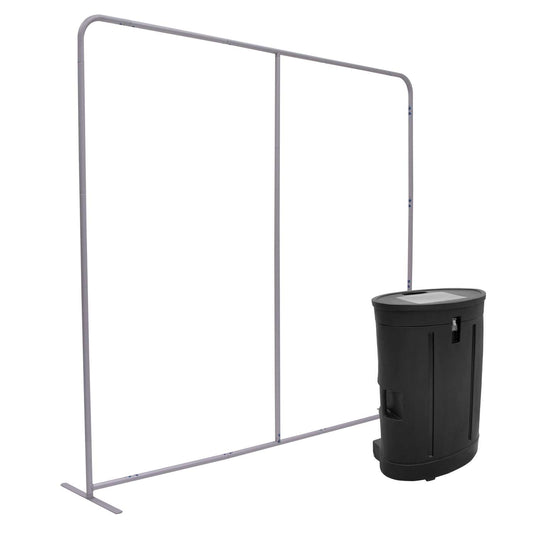 8'W x 90"H EuroFit Straight Wall Plus Hardware Kit