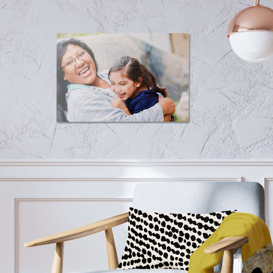 12"W X 12"H Glossy Aluminum Print with Shadow Mount