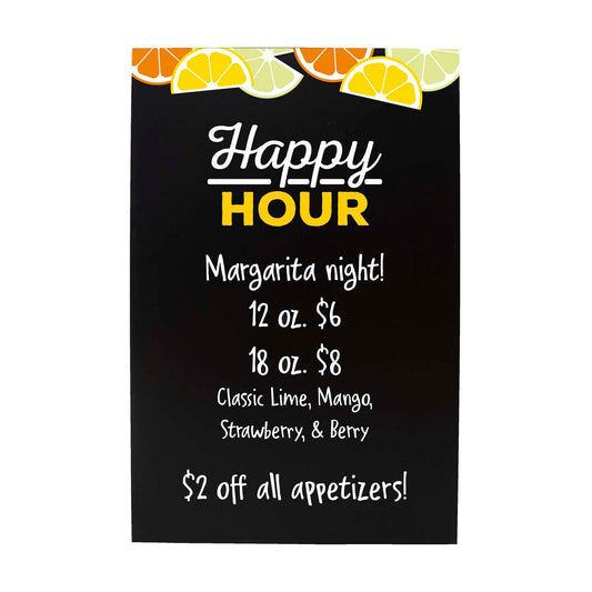 Signicade Deluxe A-frame Imprinted Chalkboard Inserts (Single-Sided)