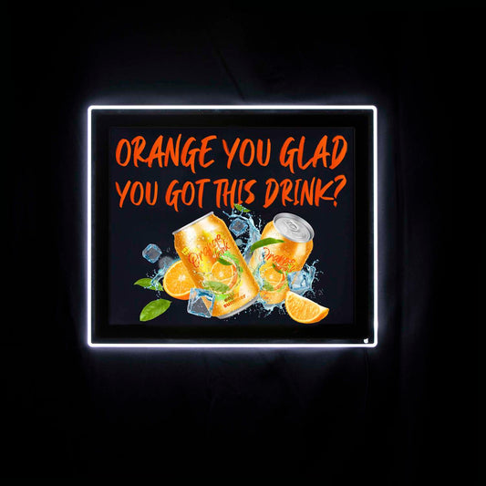 23"W x 18"H Luxe Glo Edge