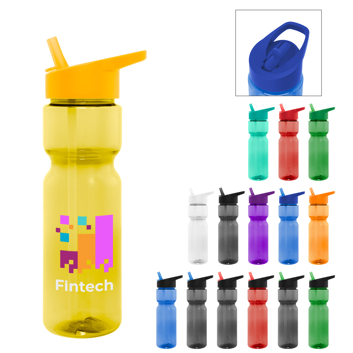 28 Oz. Tempo Bottle plain grouped
