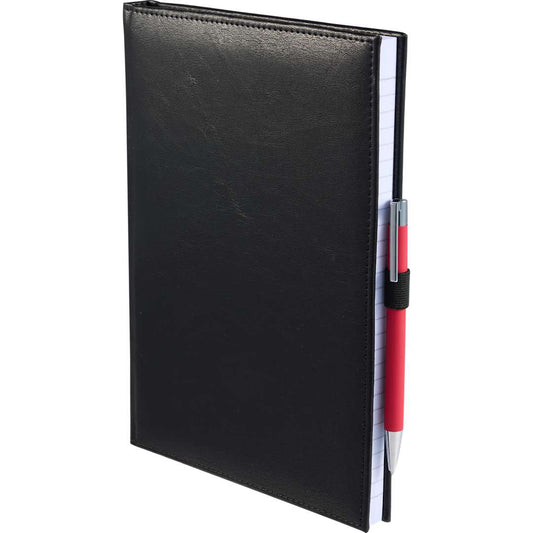 Black 7" x 10" FSC® Recycled Morano Large Journal
