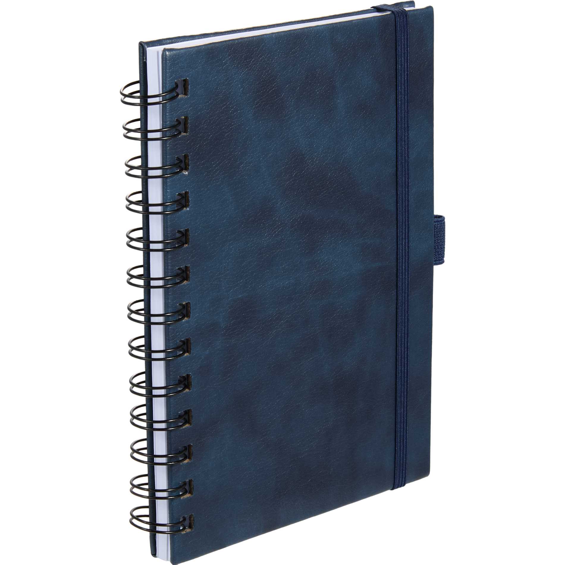 Blue 5” x 7” FSC® Recycled Morano Spiral Journal