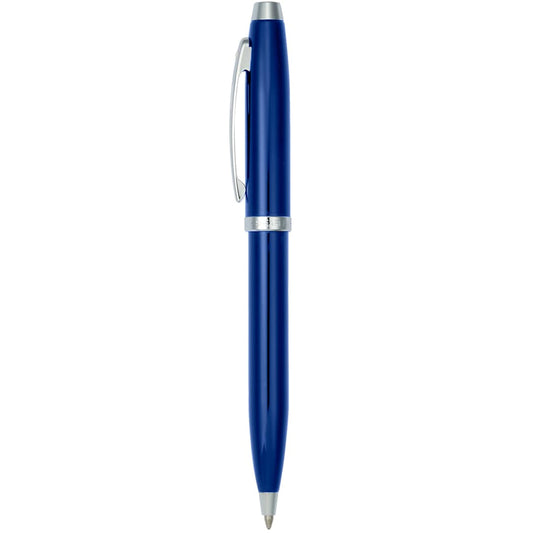 Front View of Black Sheaffer® 100 Glossy Lacquer Ballpoint