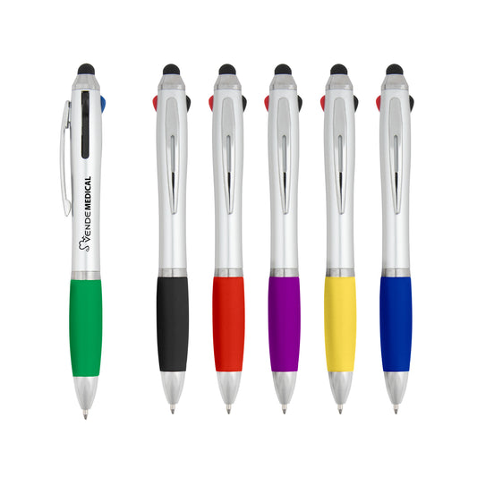 3-In-One Pen With Stylus  grouped