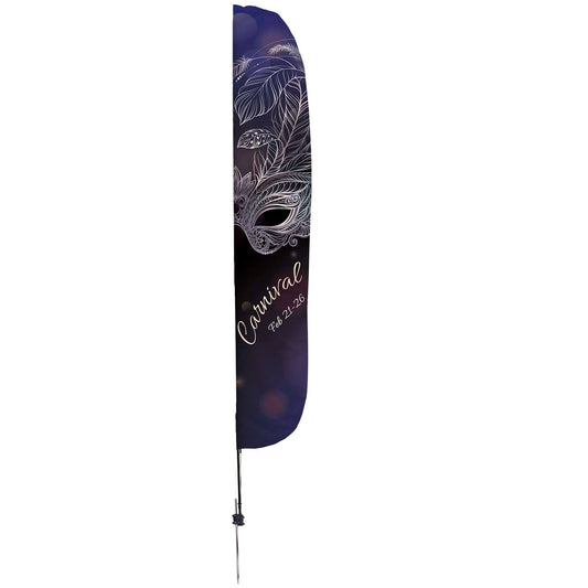 18' Stadium Flutter Flag Kit Single-Sided