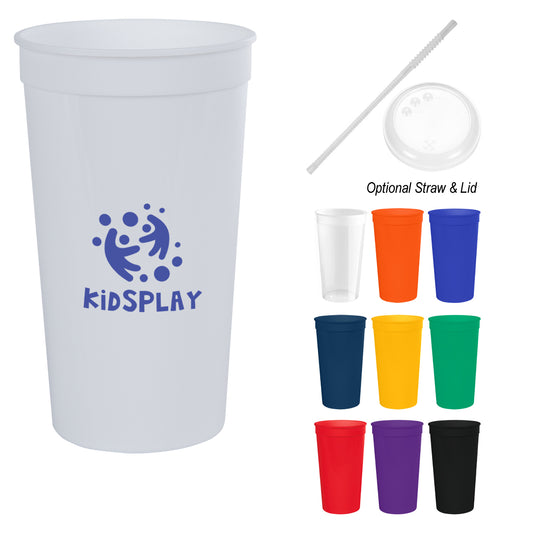 32 Oz. Big Game Stadium Cup plain grouped
