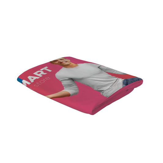 6' Curved Splash Tabletop Display Face Graphic Panel (Block-Out Fabric)