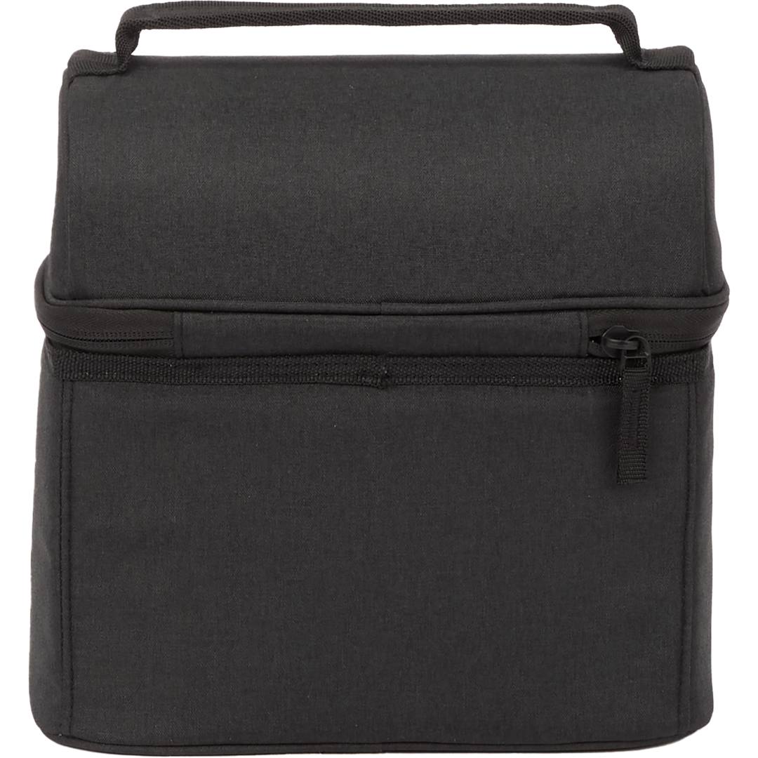 Rear View of Gray Arctic Zone 6 Can Bahama Lunch Cooler