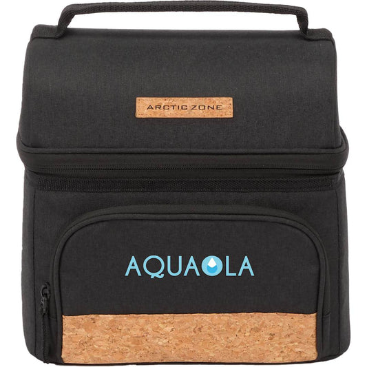 Front View of Gray Arctic Zone 6 Can Bahama Lunch Cooler
