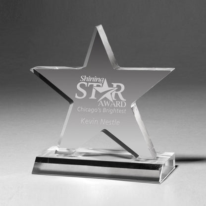 Large Star Award - Screen Printed