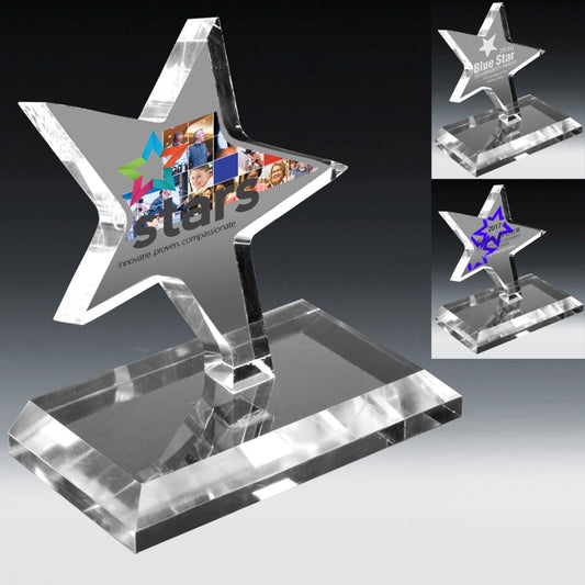 Dancing Star Award - Laser Engraved