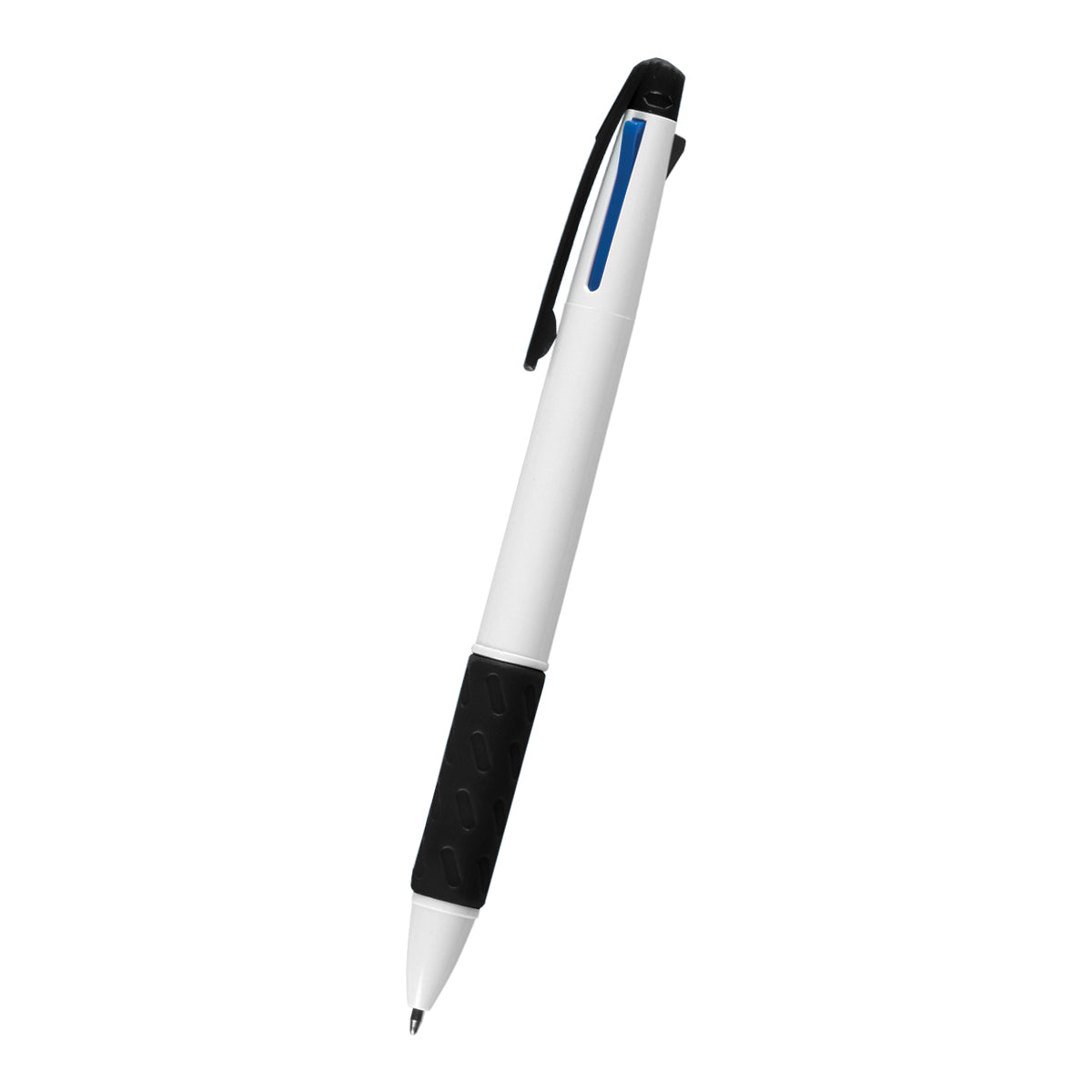 WHITE WITH BLACK 3-In-1 Pen