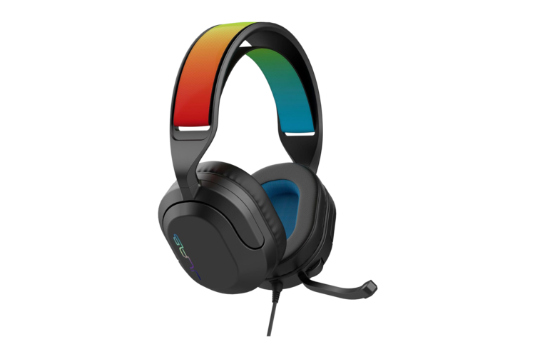 JLab Nightfall Wired Gaming Headset - Black