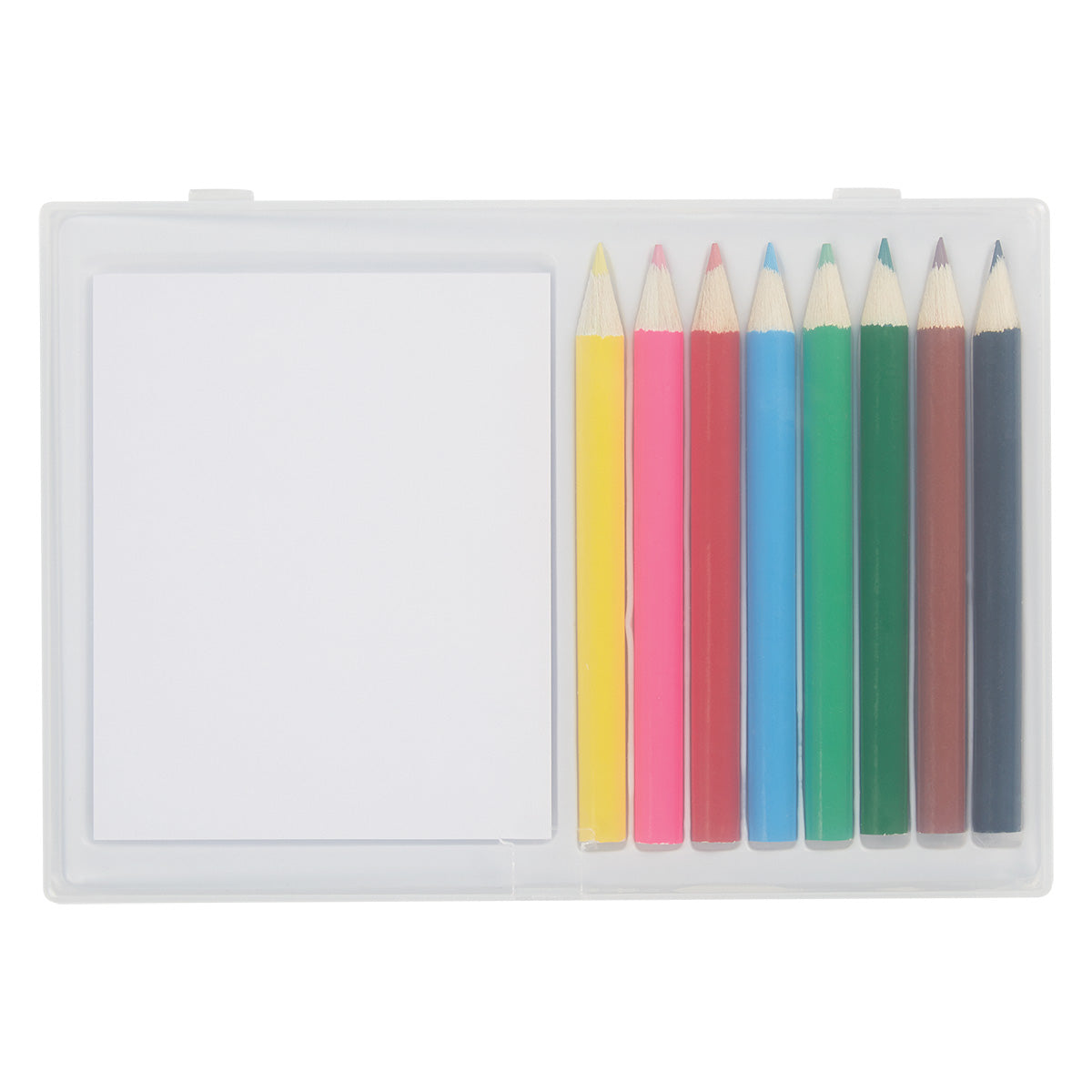 MULTI COLOR 8-Piece Colored Pencil Art Set In Case