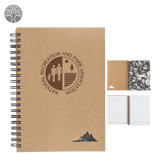 Natural no pigmentation 5" X 7" Spiral Stone Paper Notebook