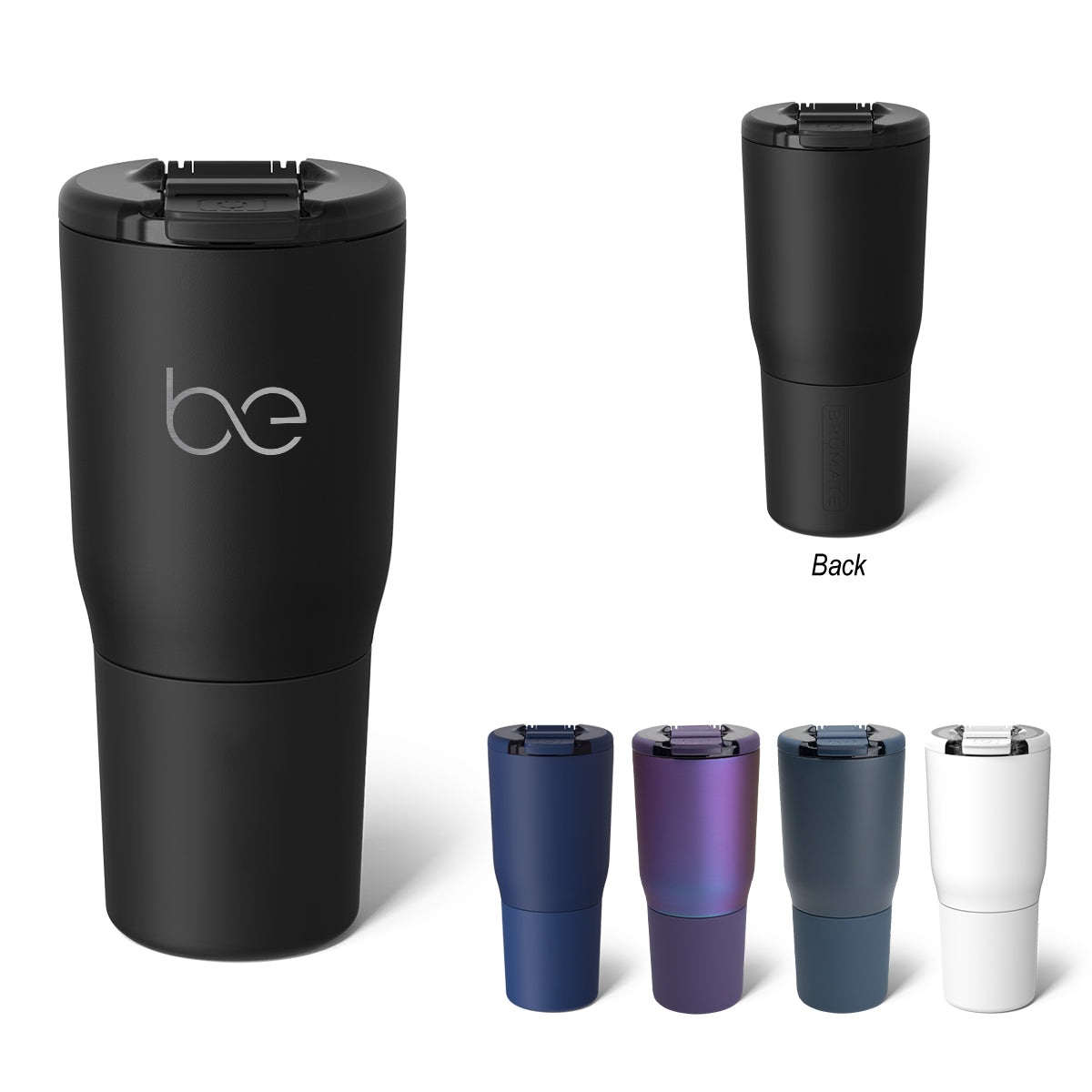 MATTE BLACK 25 Oz. BrüMate NAV