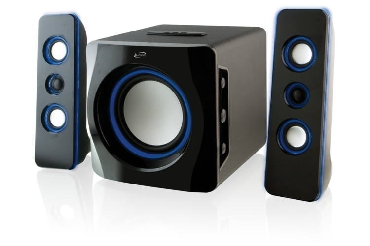 iLive Wireless Bluetooth 2.1 Speaker System with Subwoofer