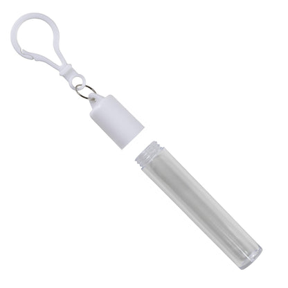 “Eco-Collapsible Straw” 8” Reusable Stainless Steel Straw
