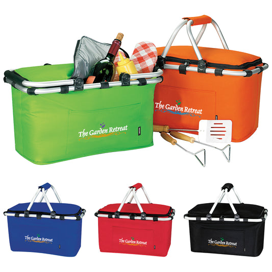 Red Koozie® Picnic Basket