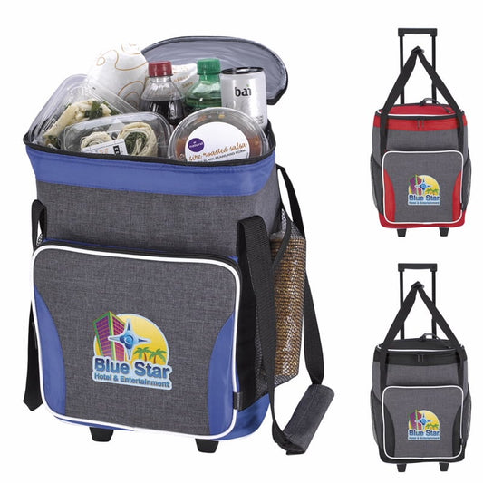 Royal Koozie® Two-Tone Tailgate Rolling Cooler