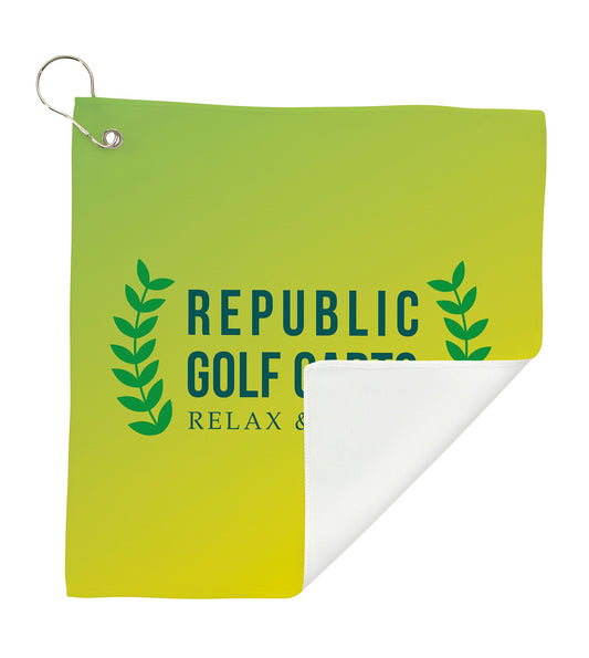 Universal Source® Full-Color Golf Towel - Small