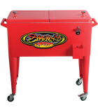 Black Rolling Cooler
