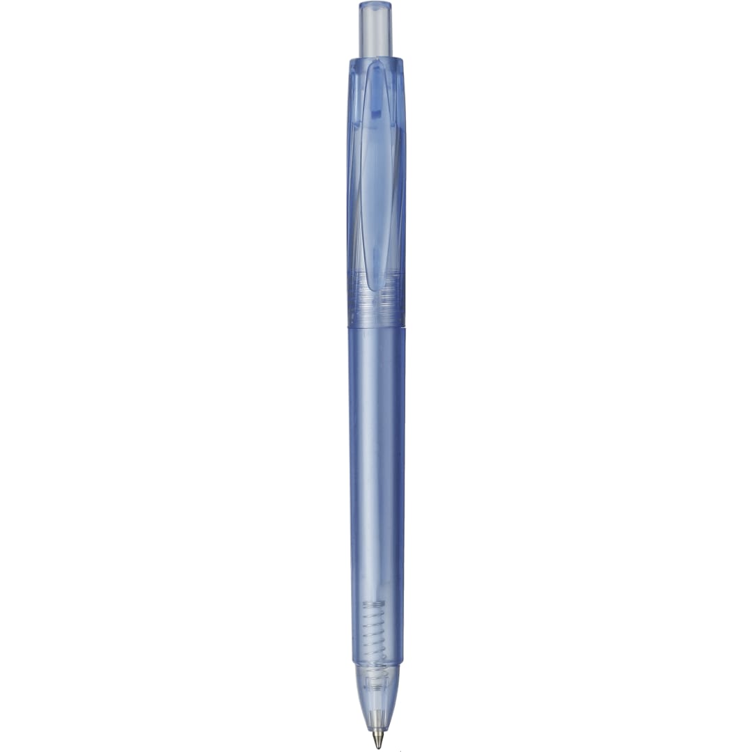 Front View of Black FUNCTION RPET Quick-Dry Gel Pen