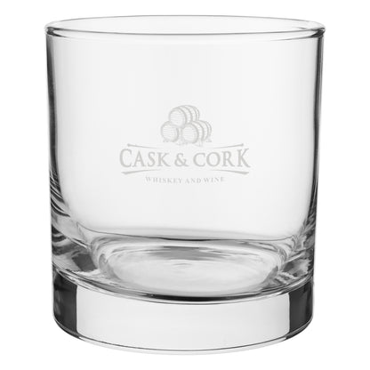 CLEAR 8 Oz. Whiskey Glass
