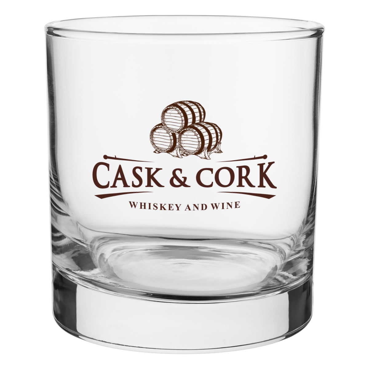 CLEAR 8 Oz. Whiskey Glass