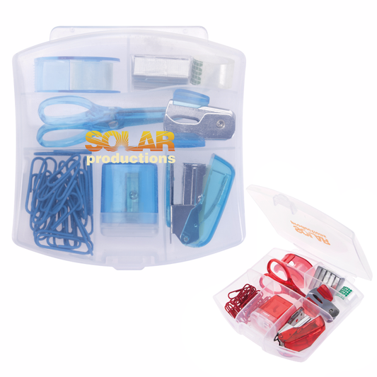 Translucent Blue Good Value™ 10-in-1 Office Supply Kit