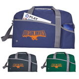 Charcoal Atchison® RPET Center Court Duffel