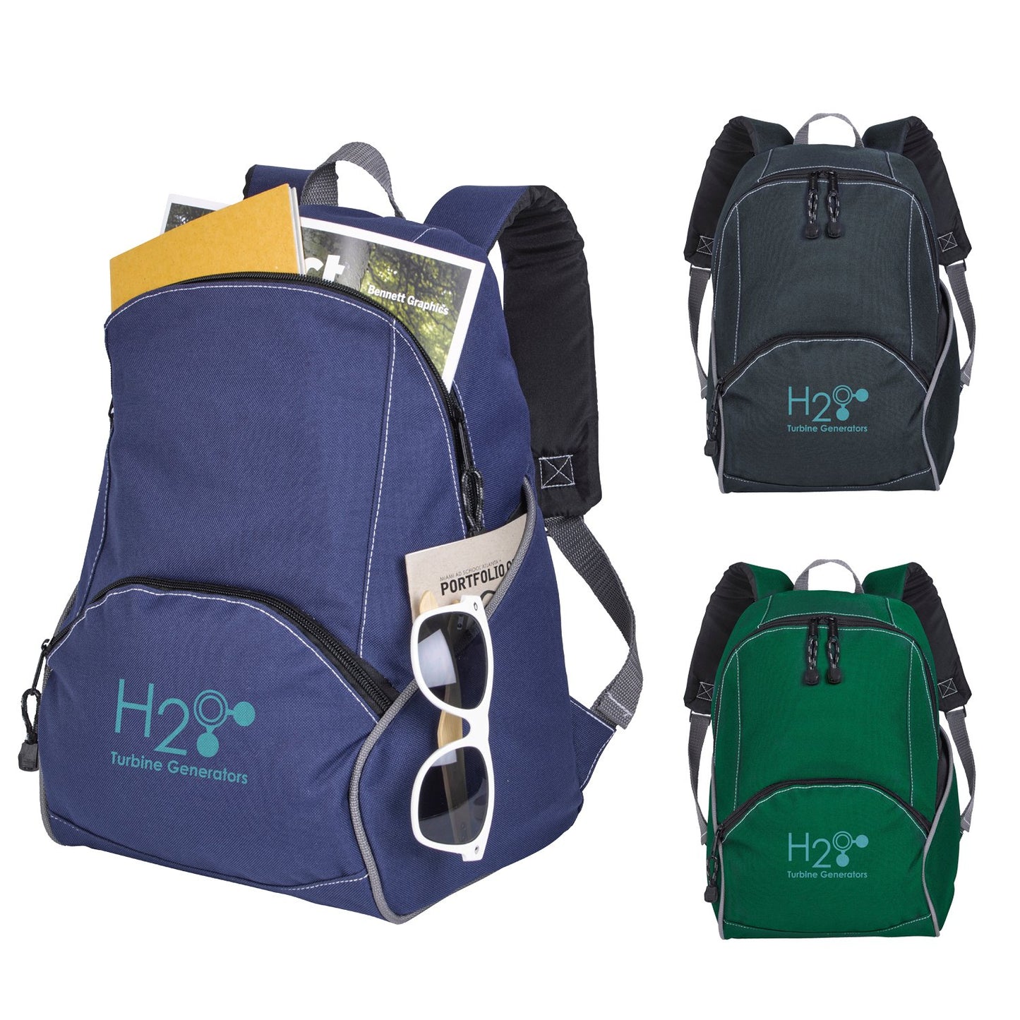 Charcoal Atchison® RPET On The Move Backpack