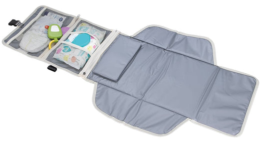Atchison® Stripe Diaper Changing Travel Pouch/Mat