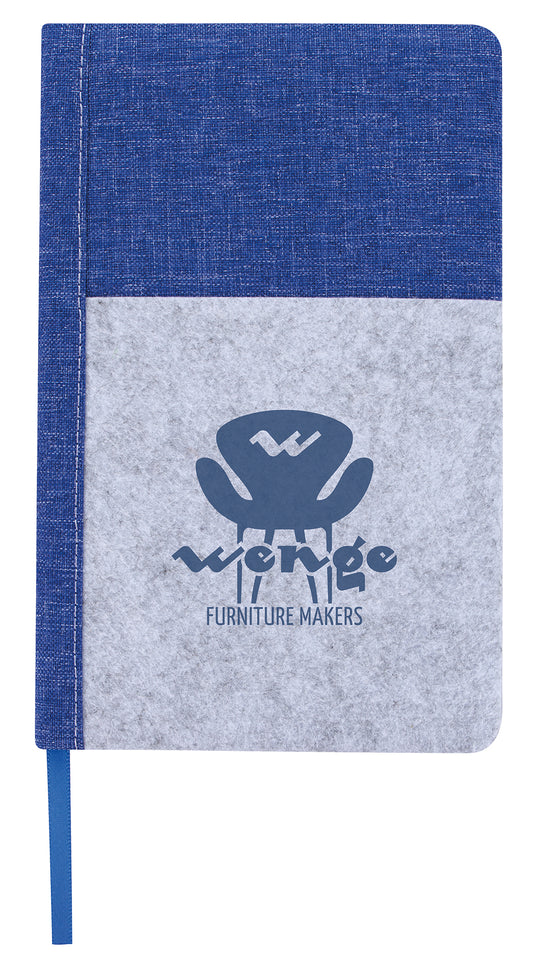 Front View of Black Good Value™ Epic Pocket Journal