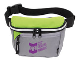 Front View of Black Atchison® Ripstop Recycled Fanny Pack