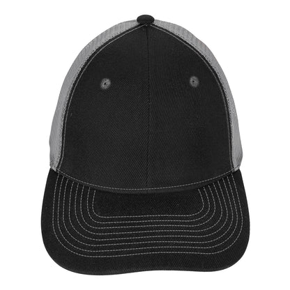 Mid-Profile Accent Mesh Snapback Cap