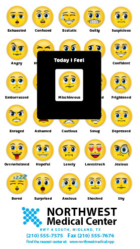 Good Value™ MOOD METERS® Mood Magnet